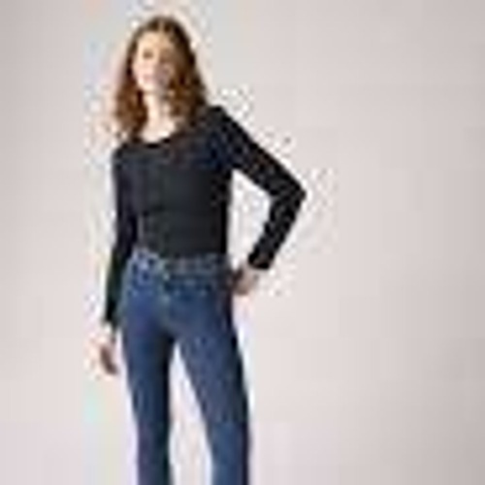 Levi's NEW Women 721 High Rise Skinny Stretch Blue Denim Jeans SZ 10 Minimalist